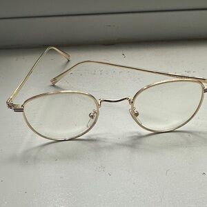 Gold Frame Women's Glasses